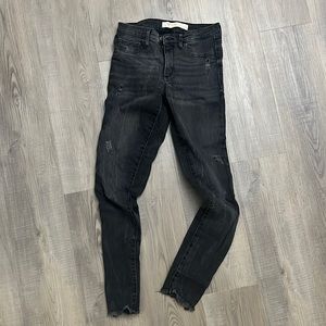 GAP | Inner Cozy Legging Jeans | Size 28T | Faded Black